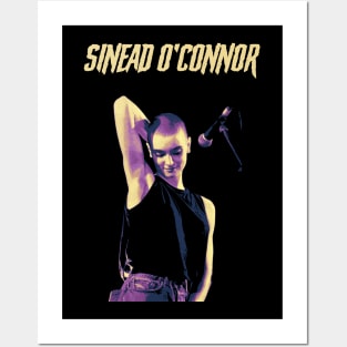 Sinead O Connor Purple Posters and Art